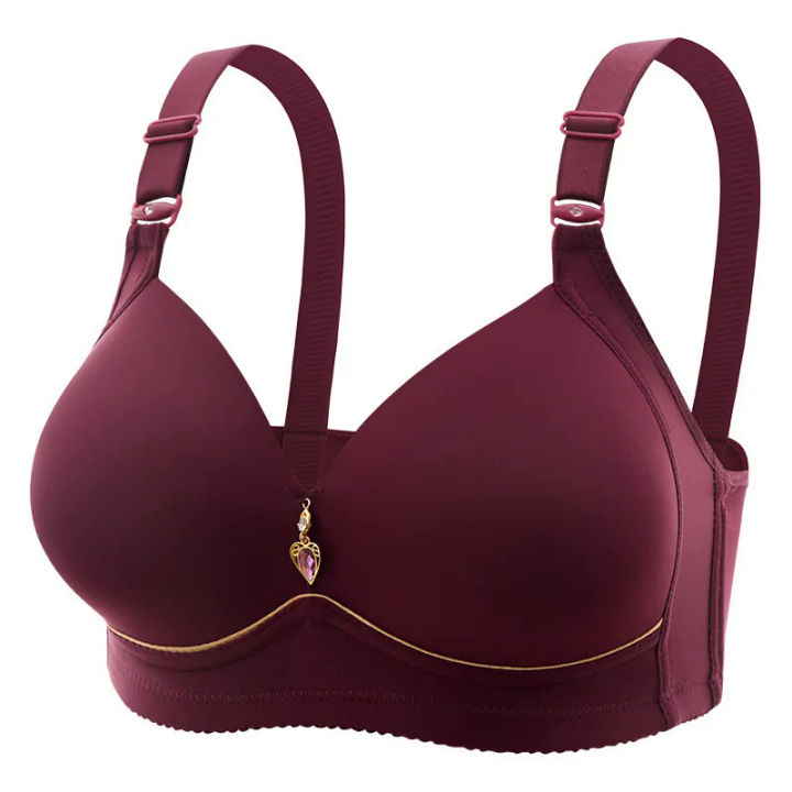 New%20Non-magnetic%20Thin%20Cup%20Glossy%20Fat%20Mm%20Bra%20Large%20Size%20No%20Underwire%20Comfortable%20Breathable%20Gathered%20Women's%20Underwear%20PCardiaCP%20-%20Image%205