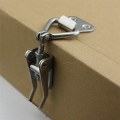 GRARRO 4-Piece 90-Degree Right Angle Adjustable Buckle – Stainless Steel Quick Clamp Latch For Jigs, Machinery & Cases