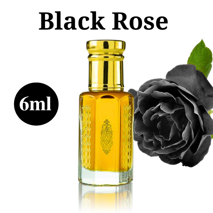 Black Rose 6ml Attar |  perfume for men and women long lasting