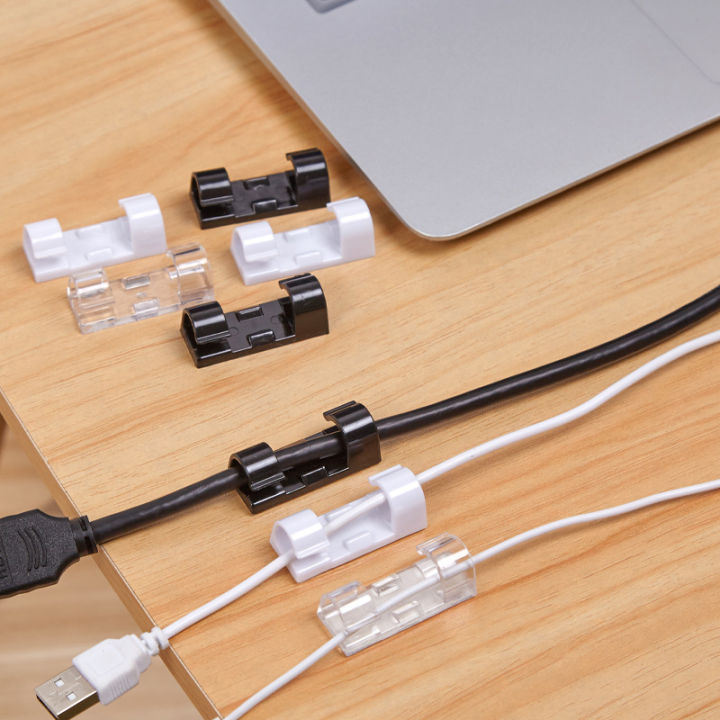 20Pcs%20Cable%20Organizer%20Clips%20Cable%20Management%20Desktop%20Workstation%20Wire%20Manager%20Cord%20Holder%20Usb%20Charging%20Data%20Line%20Winder%20-%20Image%205