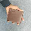 Fashionable Ultra Slim Single Part Leather Wallet for Men. 