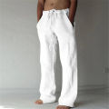 Superb Quality - Men's hemp trousers casual solid color thin linen men's pants in stock - Trend and Needful - Well Inspired & Crafted. 