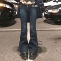 2000s Retro Low Rise Skinny Flared Pants y2k Women Jeans Long Denim Trousers Vintage Clothes Kan Fashion Fairyc Streetwear.