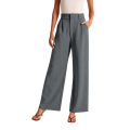 Womens Palazzo Pants For Women Casual wear Wide Leg Pants Work Business High Waisted Dress Pants Flowy Trousers Office Dress Pants Womens Suits Black M.