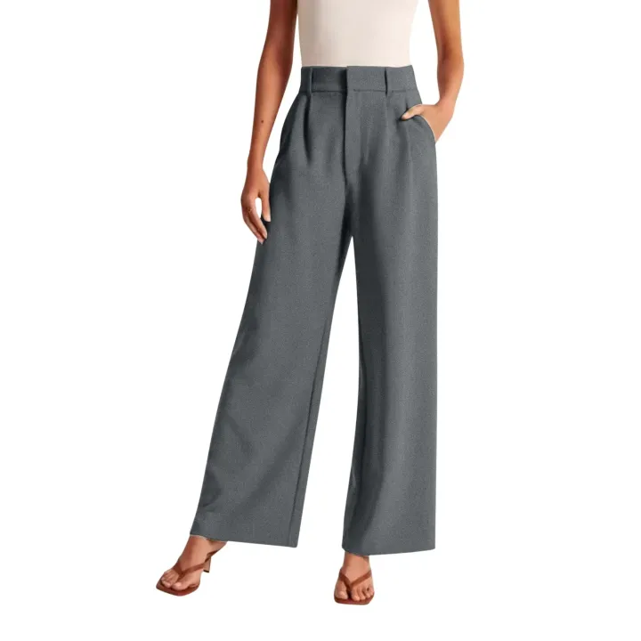 Womens%20Palazzo%20Pants%20For%20Women%20Casual%20wear%20Wide%20Leg%20Pants%20Work%20Business%20High%20Waisted%20Dress%20Pants%20Flowy%20Trousers%20Office%20Dress%20Pants%20Womens%20Suits%20Black%20M%20-%20Image%207