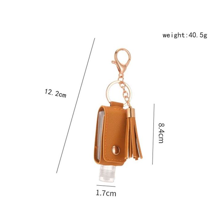 Leakproof%2030ml%20Hand%20Washing%20gel%20Storage%20Bottle%20Travel%20Keyring%20With%20Tassels%20PU%20Cover%20Empty%20Bottle%20Hand%20Sanitizer%20Holder%20Keychain%20Holder%20-%20Image%202