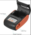 GOOJPRT PT-210 Portable Thermal Printer - Ideal for Retail Stores, Restaurants, Factories, and Logistics. 