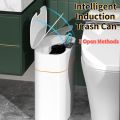 Hot Selling Kitchen Storage Box Trash Can Induction Small Car Box Automatic Smart Dustbin Smart Trash Bin. 