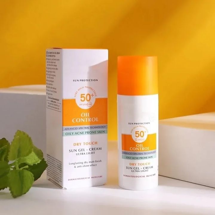 50ml Original Facial Sunscreen Refreshing Oil Controlling Lightweight Sweat Resistant Cream Effectively Isolate UV Sunscreen