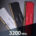 Crucial Ballistix 3200 MHz DDR4 DRAM Desktop Gaming Memory Kit 16GB (8GBx2) CL16 BL2K8G32C16U4W (WHITE). 