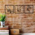 Hands Line Wall Decor Minimalist Wall Art Abstract Poster for Home. 