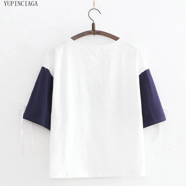 Jersey%20Short%20Sleeve%20Casual%20T-Shirt%20Top%20for%20Women%20Trendy%20Fashion%20Everyday%20Wear%20Assorted%20Color%20-%20Image%207