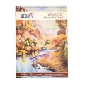 A4 Water Color Drawing Pad, Premium  160Gsm Embossed Paper[ Hearts Water Color Drawing Pad]. 