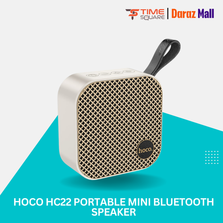 Hoco HC22 Portable Mini Bluetooth Speaker---Time Square
