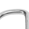 Hardware D Buckle Ring, Sturdy 10 PCS 316 Stainless Steel D Ring Slippy Surface for Surfboard.