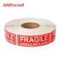 (New)500PC Fragile ticker The Good Pleae Handle With Care Warning Label DIY.