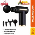 Mini Electric Massage Gun Portable Deep Tissue Massage Gun - Pain Relief USB Rechargeable Body Massager Message Gun Body Muscle Relief Massage Gun Fitness Portable Fascial Gun Deep Tissue Mini Massage Gun Message Gun Electric Message Gun.