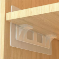 20Piece Punch Free Shelf Support Pegs Clear Shelf Pins for Cabinet Shelves Shelf Clips. 