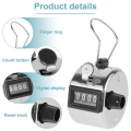 Metal Tasbih Tally Counter Manual Mechanical Clicker Tasbeeh with Finger Ring - Dhaka Shopping Zone.
