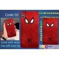 MS- 02 Spider Mobile Back Cover Sticker Vinyl Paper Waterproof with Matte Finished. 