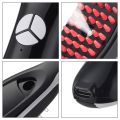 Nano Atomized Scalp Massage Hair Care Electric Instrument Comb Red and Blue Light Vibration Hair Growth Device.