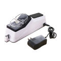 USB Electric Sharpener Adjustable For Kitchen Tool Scissor Sharpening White medium and fine grinding bladen. 
