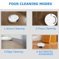 Automatic Robot 3-In-1 Smart Wireless Sweeping Vacuum Cleaner Dry Wet Cleaning Machine Charging Intelligent Vacuum Cleaner-white.