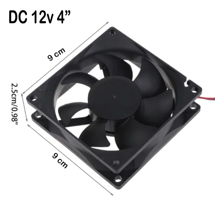 4%E2%80%B3%20Inch%2012V%20Cooling%20Fans%2090x90x25mm%20Exhaust%20Fan%20Heatsink%20Cooler%20Cooling%20Fan%20Radiator%20Heat%20Dissipation%20Fan%20With%20Cables%20-%20Image%202