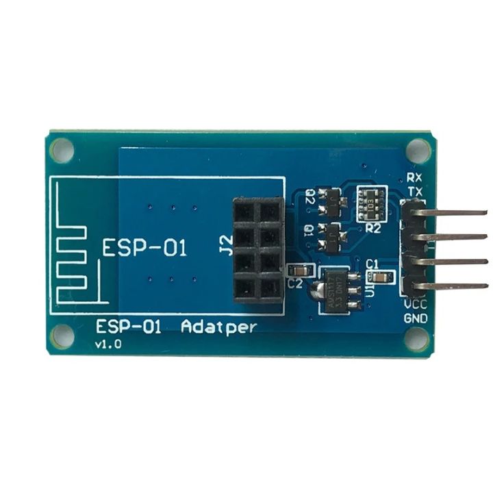 ESP8266%20ESP-01%20Serial%20WiFi%20Wireless%20Adapter%20Module%203.3V%205V%20Esp01%20Breakout%20PCB%20Adapters%20Compatible%20For%20arduino%20-%20Image%204