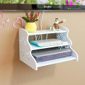 WiFi Router storage Stand Set Wall Floating Shelves Wall Mount Model big (3 layer) By Dhaka Shopping Zone. 