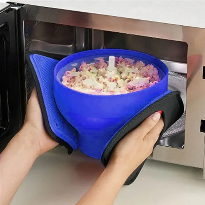 Popcorn%20Microwave%20Silicone%20Foldable%20Kitchen%20Easy%20Tools%20DIY%20Popcorn%20Bucket%20Bowl%20Maker%20with%20Lid,Dark%20Blue%20Easy%20Install%20-%20Image%209