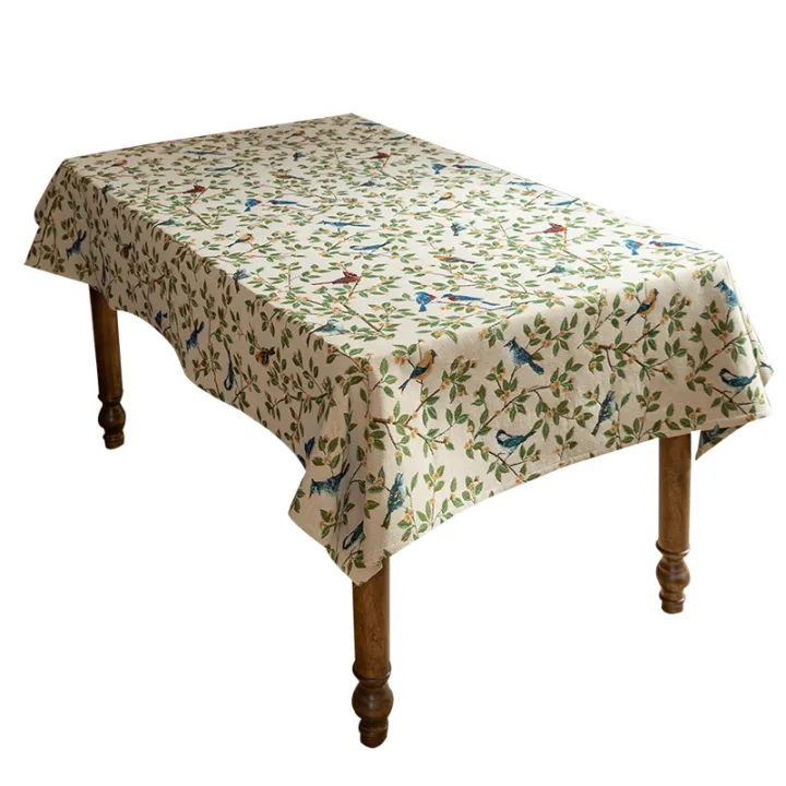 American%20Polyester%20Fabrics%20Tablecloth%20Light%20Luxury%20Dining%20Room/Living%20Room%20Coffee%20Table%20Home%20Rectangular%20Dining%20Table%20Tablecloth%20Pastoral%20Table%20Cloth%20-%20Image%205