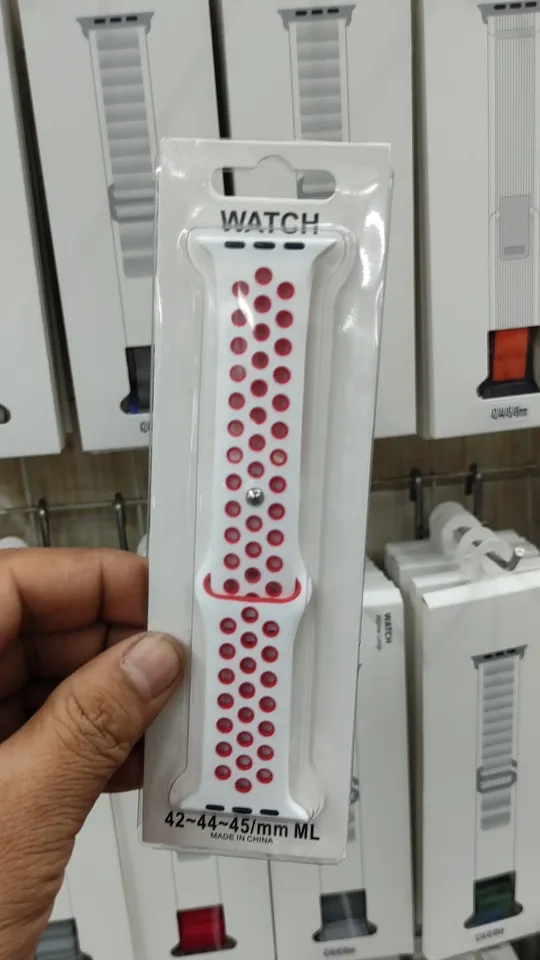 Wrist Nike Platinum Apple Watch Band Nike Style Silicone Strap For