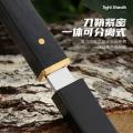 Premium Stainless Steel Slim Knife with Protective Case. 