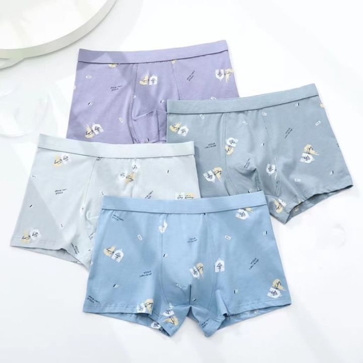 Junior%20High%20School%20Student%20Men's%20Underwear%20Youth%20Pure%20Cotton%20Boxer%20Brief%20Breathable%20Boys%20Boxer%20Briefs%20Male%20High%20School%20Student%20Fashion%20-%20Image%204