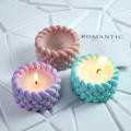 Eco-Friendly Candle Holder Decorative Silicone Flexible Silicone Mold Reusable Drip Mold for Home Decor Crafting Aromatherapy. 