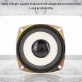 10W 4 Ohm 3 Inch 78x78x39mm full rang speaker with clear sound Speakers (2pcs). 