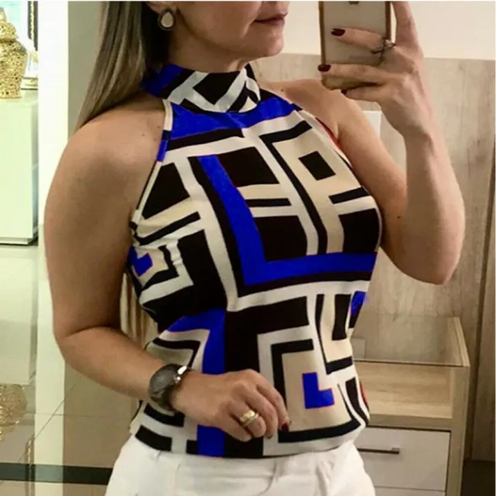 Women%20Blouses%20Leopard%20Print%20Ladies%20Shirts%20And%20Tops%20Halter%20Blouse%20Sleeveless%20Tops%20Womens%20Clothing%20Summer%20Female%20Blouses%20-%20Image%202