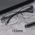 Vazrobe 155mm Oversized Reading Glasses Male Women +150 200 250 300 TR90 Eyeglsses Frame Men Wide Spectacles Black No Screw 9g. 