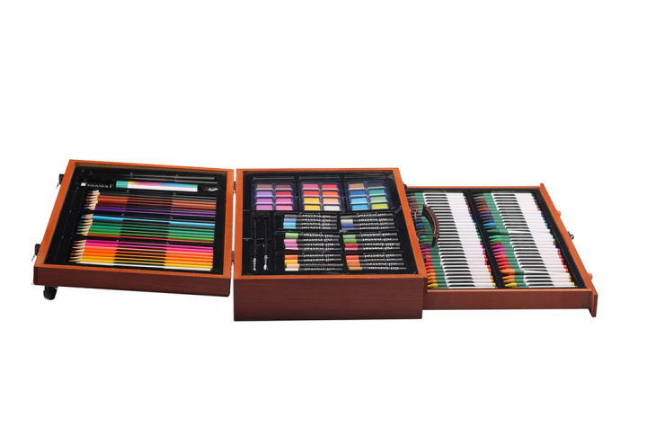 KALOUR%20%20Drawing%20Stationery%20142%20Pieces%20Wooden%20Box%20Children's%20Painting%20Set%20Oil%20Pastel%20Crayons%20Pencil%20Set%20Art%20Supplies%20-%20Image%204