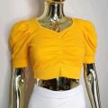 Fashionable Cotton Short body short hata Crop Tops Blouse for Women and girls by now amena fashion. 