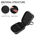 For Airpods 3/Pro/2 Universal Leather Protective Cases Dustproof Waterproof Anti-drop Anti-scratch Travel Wireless Earbuds Pouch. 