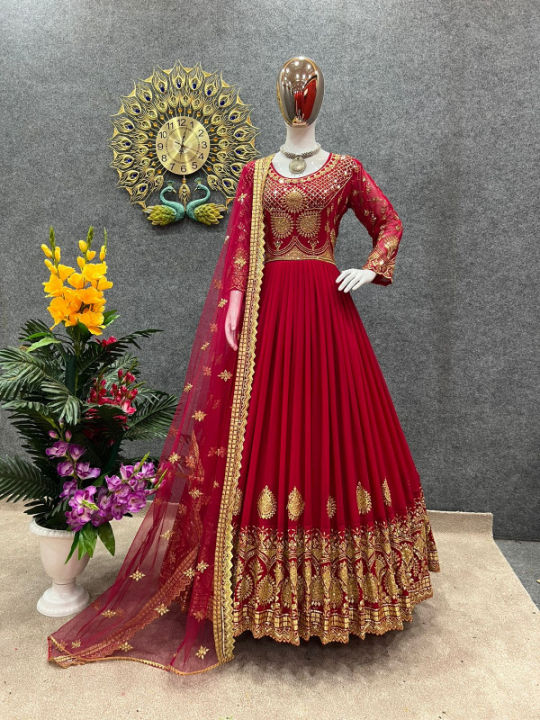 Readymade%20Georgette%20Embroidered%20Party%20Dress-30%20-%20Image%202
