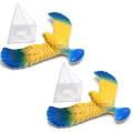 2X Magic Balancing Bird Science Desk Balancing Eagle Novelty Fun Children Learning Gift Kid Educational. 