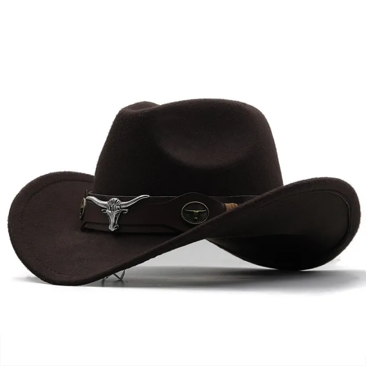 %EF%BC%88NEW%EF%BC%89New%20Wome%20Men%20Black%20Wool%20Western%20Cowboy%20Hat%20Gentleman%20Jazz%20Sombrero%20Hombre%20Cap%20Dad%20Cowgirl%20Hats%20Size%2056-58cm%20-%20Image%207