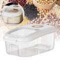 7.5kg Rice Storage Container Storage Bin Cereal Dispenser Rice Bucket Grain Sealed Jar for Kitchen. 