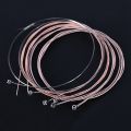 Alice A206SL Acoustic Guitar Strings String Set Stainless Steel Coated Phosphor Bronze Anti-Rust 1St-6Th Guitar Strings. 