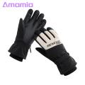 Trmal Gloves for Winter Waterproof Touchscreen Winter Gloves for Outdoor tivities Warm Fleece Lined Gloves for Cycling Skiing Climbing Men Women Winter Touchscreen Gloves.