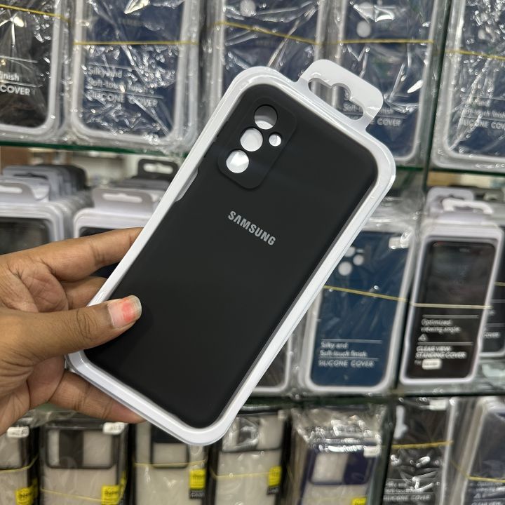 Samsung%20Galaxy%20F34%205G%20Original%20Box%20Ultra%20Slim%20Soft%20Back%20Case%20Shockproof%20Matte%20Luxury%20Rubber%20Skin%20Cover%20With%20Logo%20Phone%20Case%20For%20Samsung%20F34%20Back%20Cover%20-%20Image%202