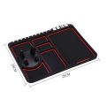 Multifunctional car anti-slip madur dash board, mobile phone holder parking number sign panel storage pad- Car accessories. 